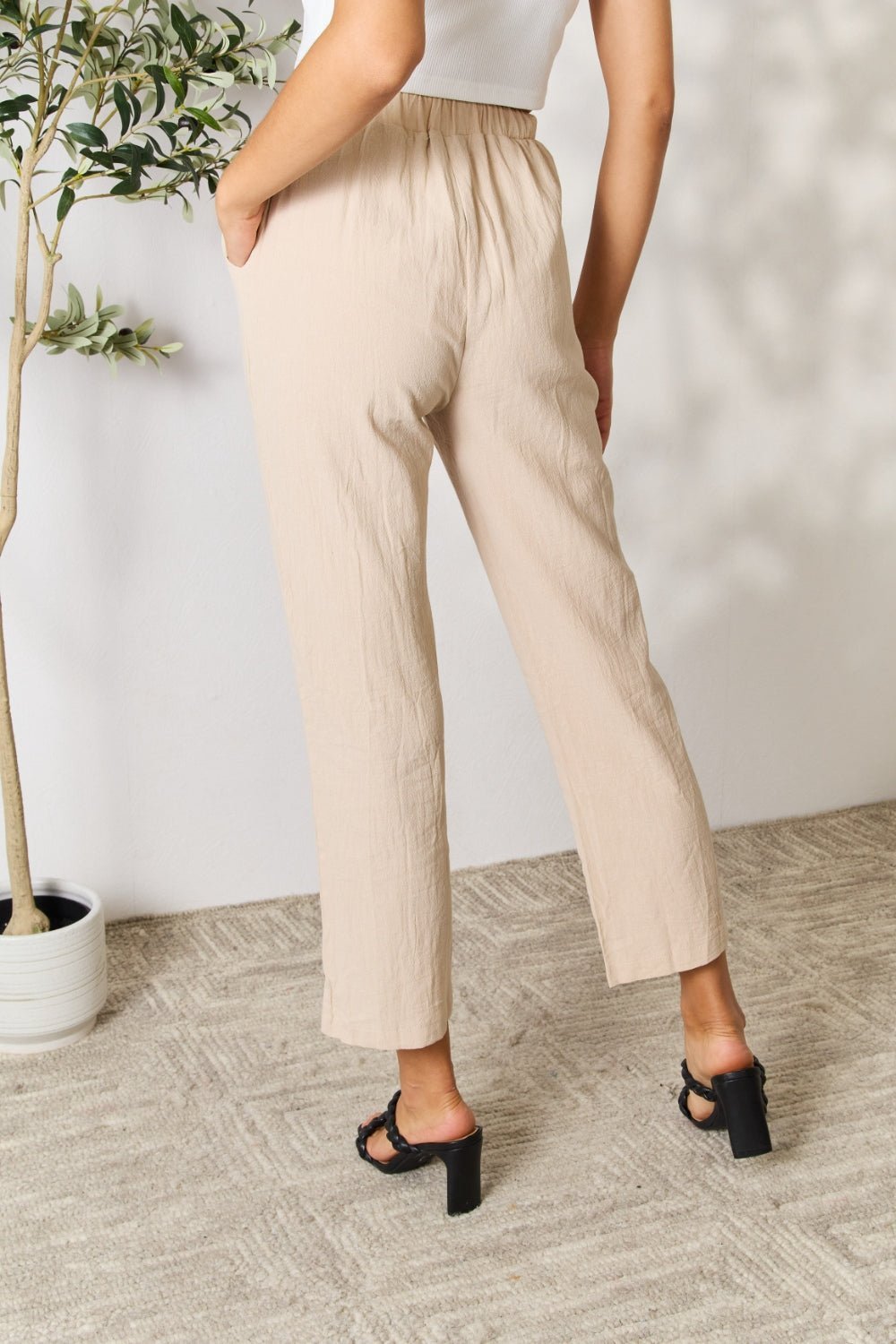 Double Take Pull - On Pants with Pockets - Admiresty