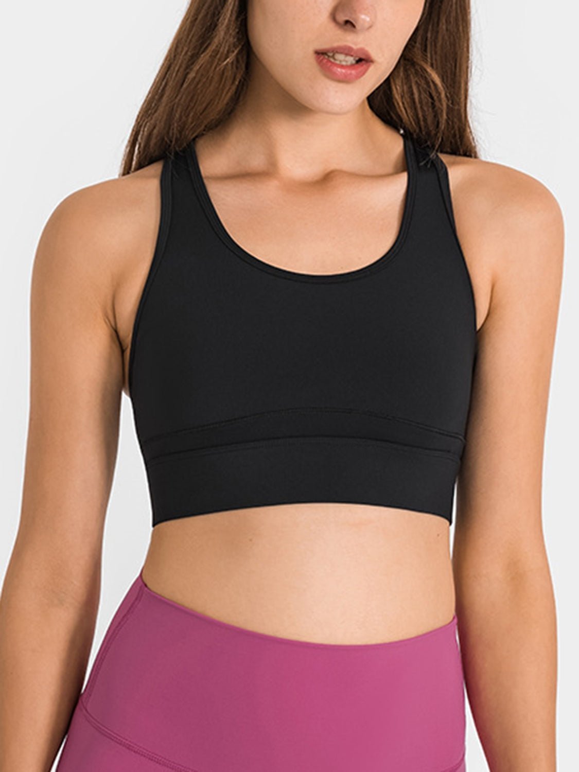 Double Take Round Neck Racerback Cropped Tank - Admiresty