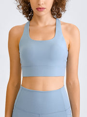 Double Take Square Neck Racerback Cropped Tank - Admiresty