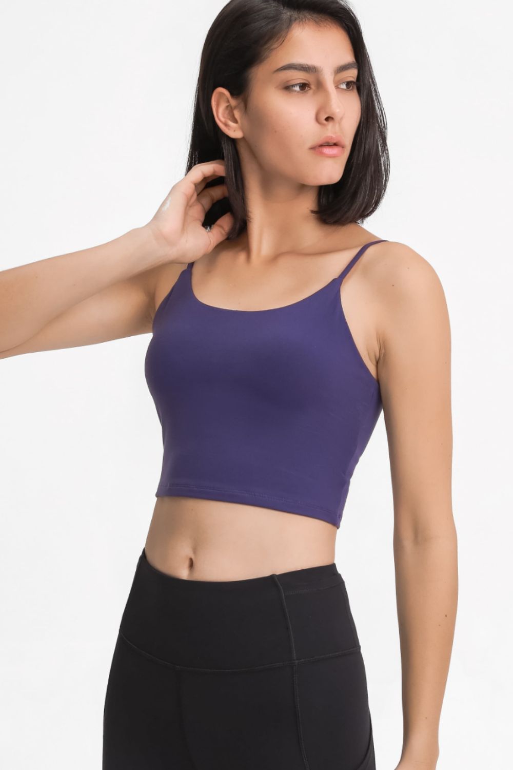 Feel Like Skin Scoop Neck Sports Cami