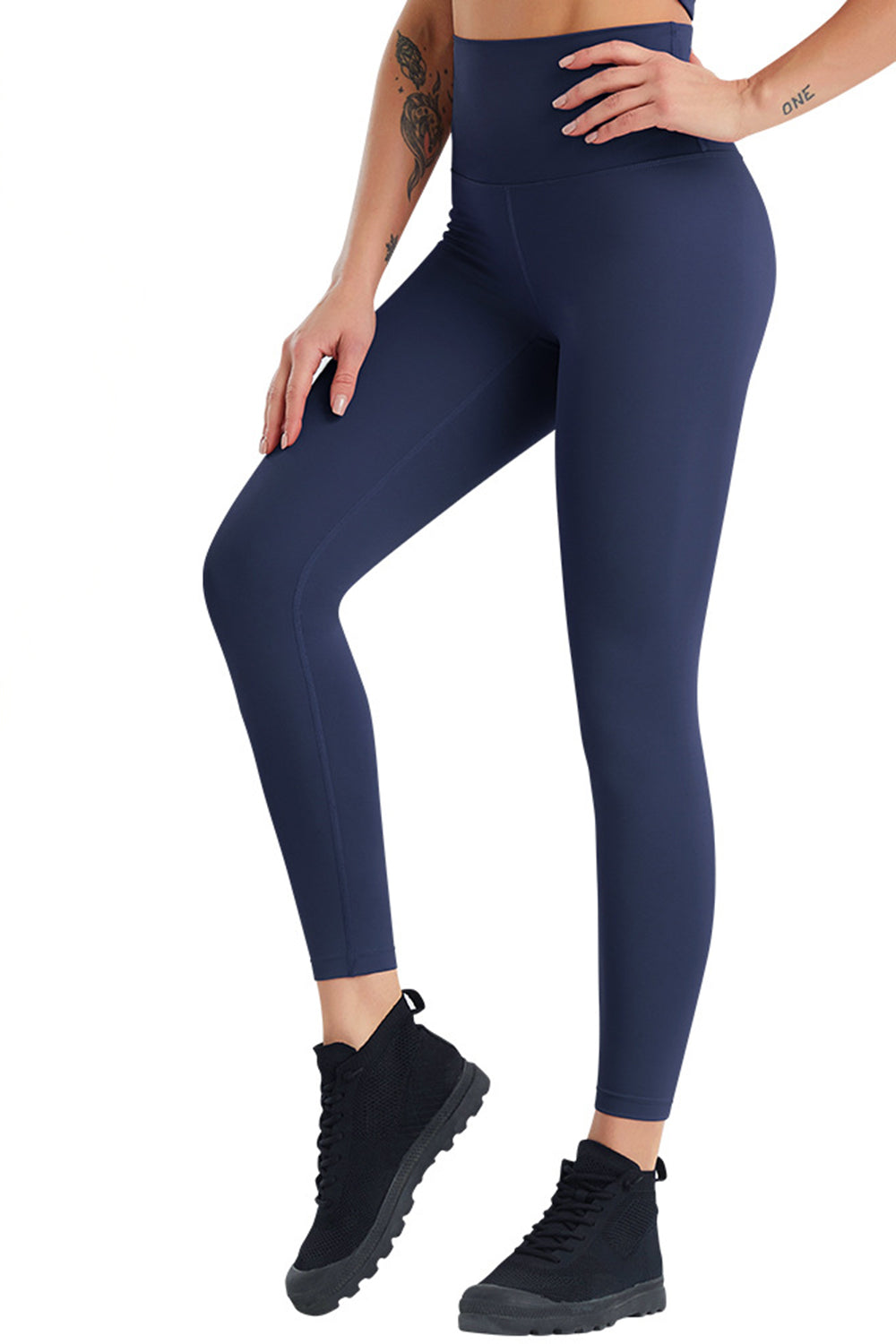 High Waist Wide Waistband Active Pants