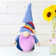 Two-Piece Rainbow Stripe Gnomes