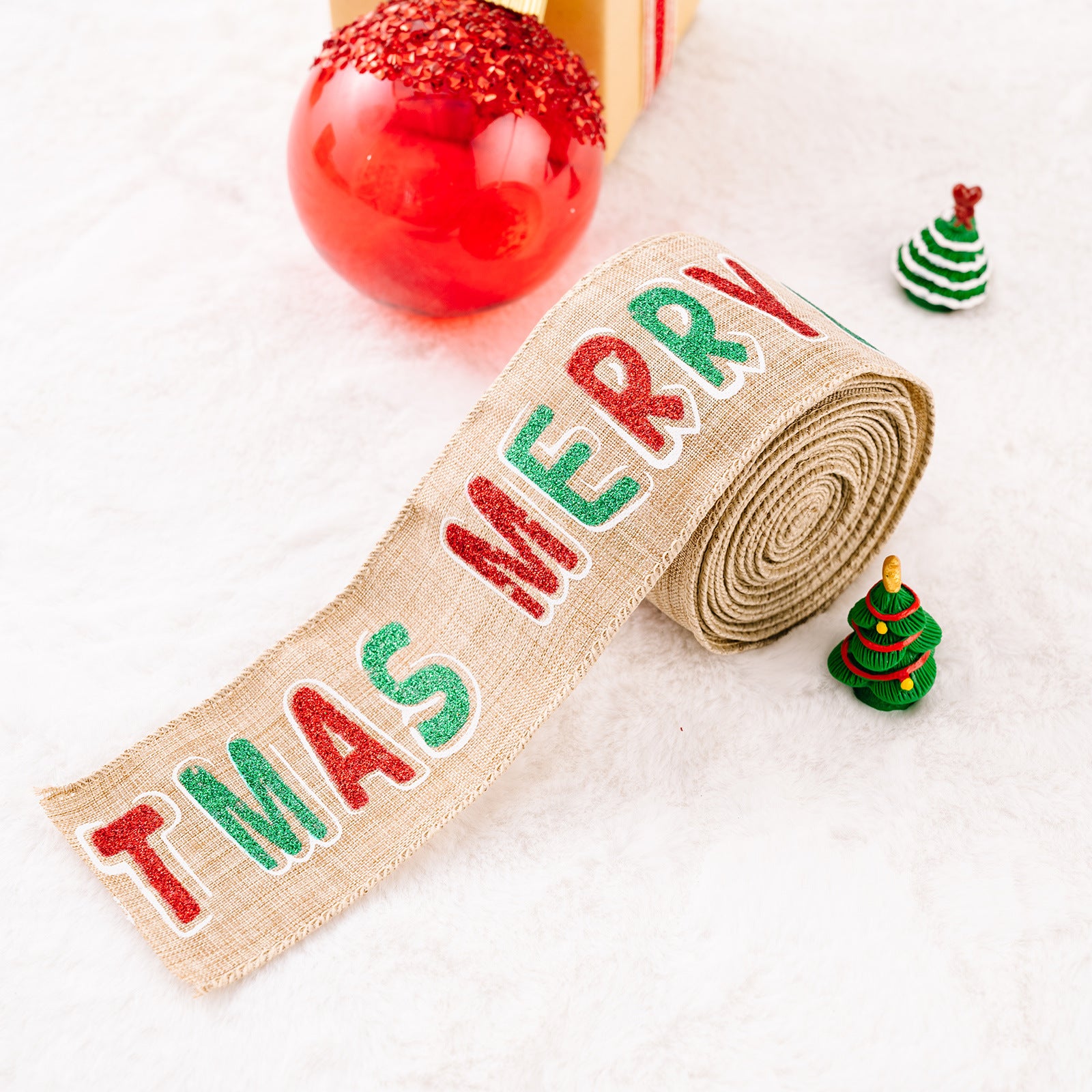 Christmas Polyester Ribbon