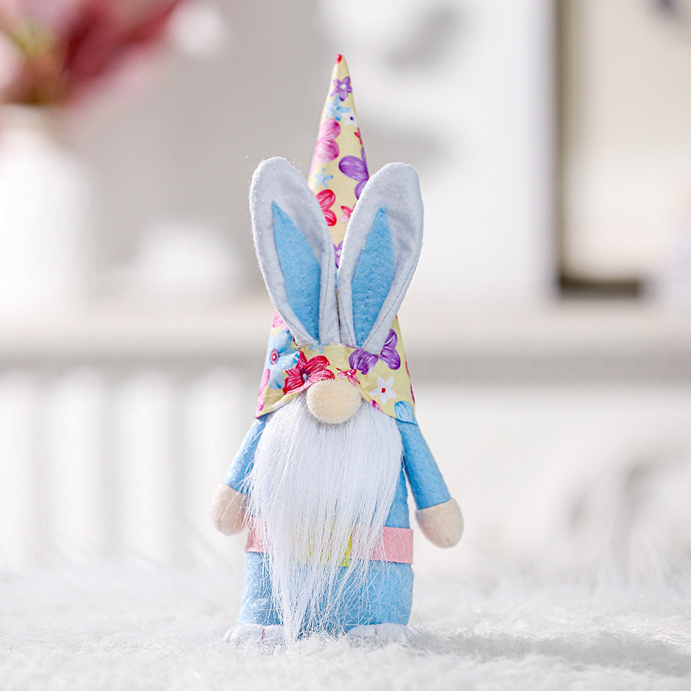 Easter Pointed Hat Faceless Doll