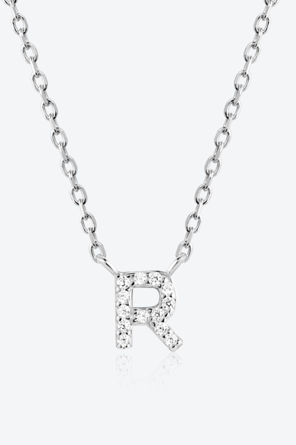 Q To U Zircon 925 Sterling Silver Necklace