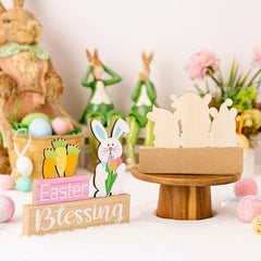 Easter Element Wooden Ornament