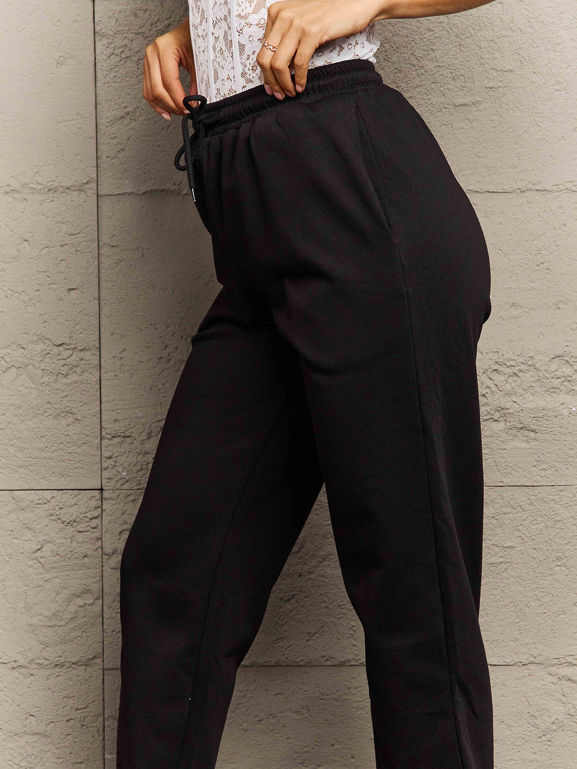 Simply Love Full Size Drawstring Sweatpants