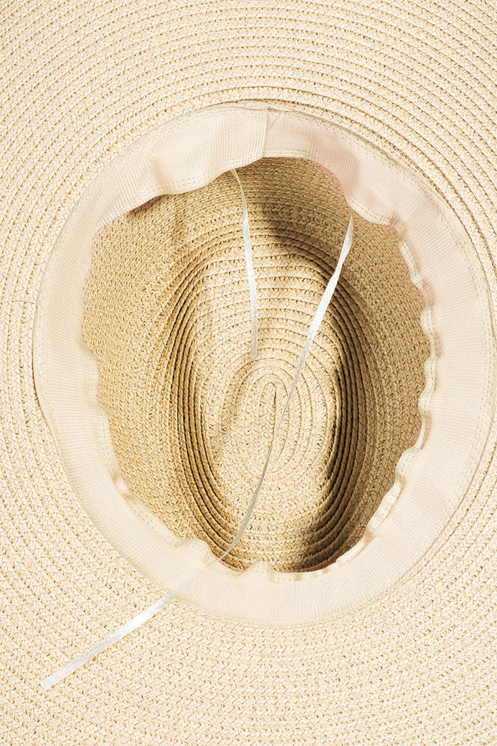 Sombrero con dobladillo sin rematar geométrico Fame