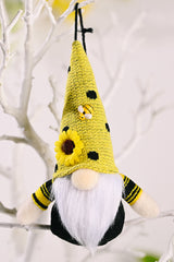 Random 4-Pack Sunflower Faceless Gnome Ornaments