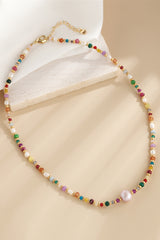 Multicolored Bead Necklace