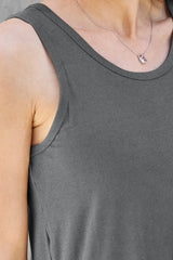 Basic Bae Full Size Round Neck Tank - Admiresty