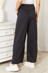 Basic Bae Wide Leg Pocketed Pants - Admiresty