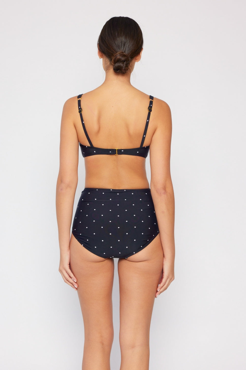 Conjunto de bikini de tiro alto con diseño torcido Take A Dip de Marina West Swim