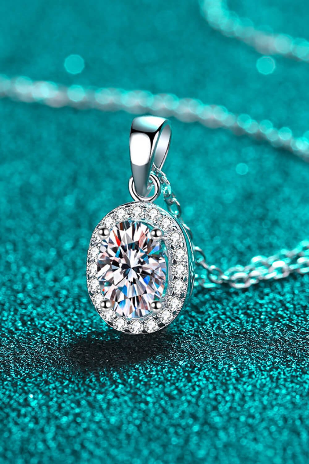 Be The One 1 Carat Moissanite Pendant Necklace - Admiresty