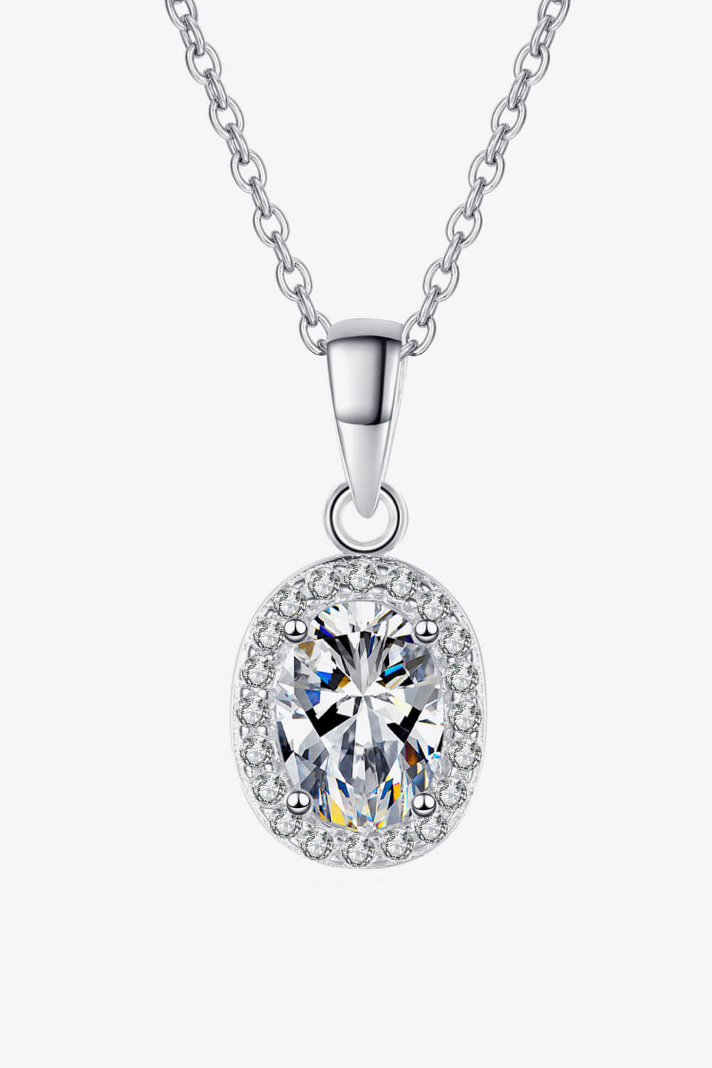 Be The One 1 Carat Moissanite Pendant Necklace - Admiresty