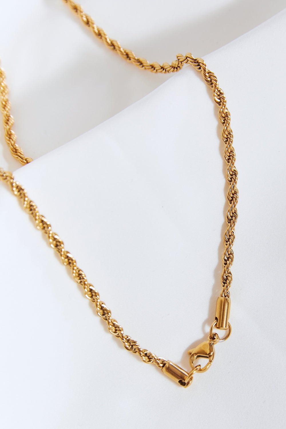 Brass Lightning Pendant Necklace - Admiresty