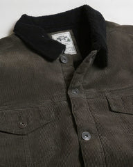 Casual Corduroy Lined Trucker Jacket - Admiresty