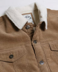 Casual Corduroy Lined Trucker Jacket - Admiresty