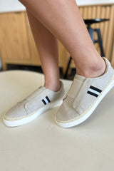 CCOCCI Striped Round Neck Sneakers - Admiresty