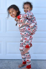 Christmas Long Sleeve Jumpsuit - Admiresty