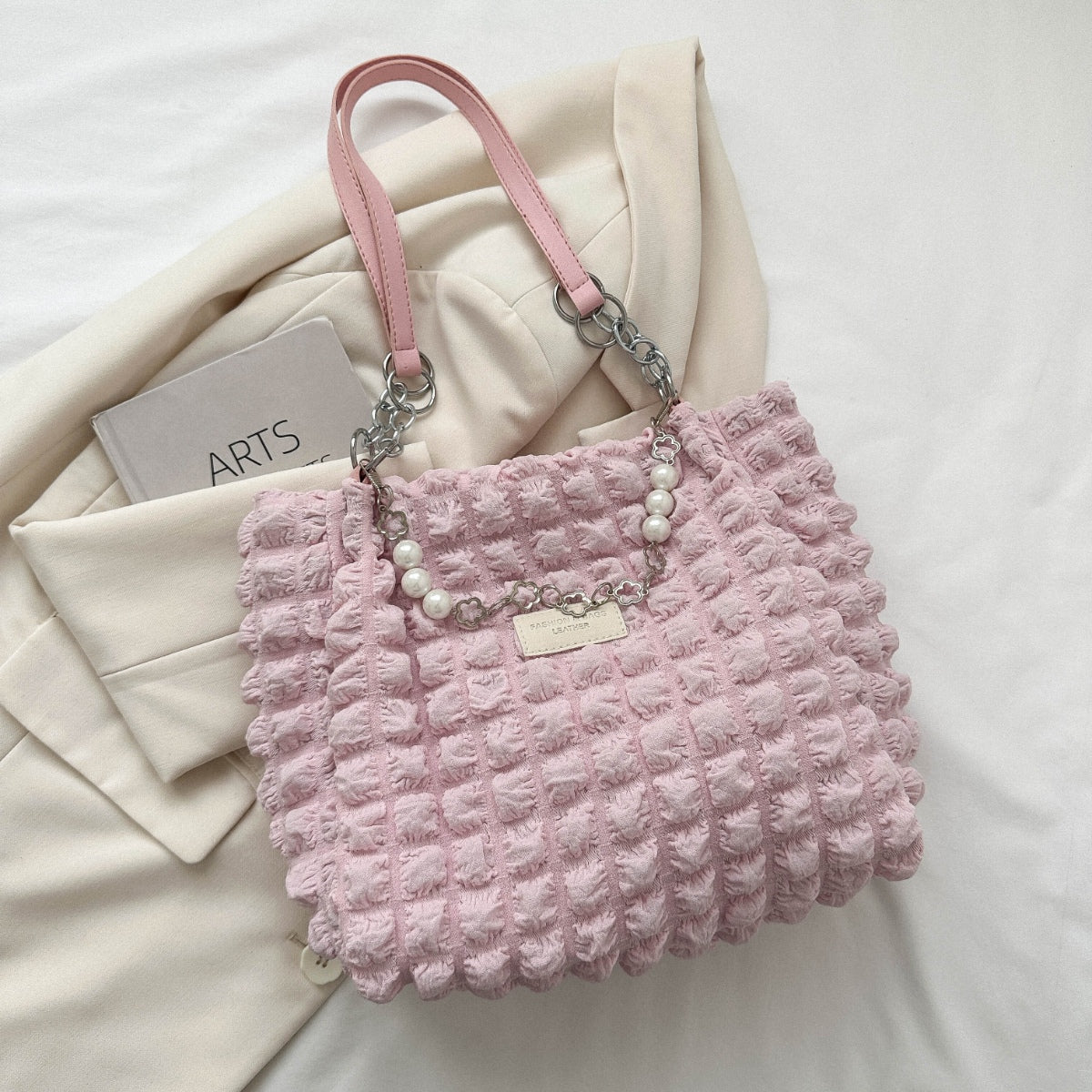 Cloud Puffy Polyester Tote Bag - Admiresty