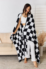 Cuddley Checkered Decorative Throw Blanket - Admiresty