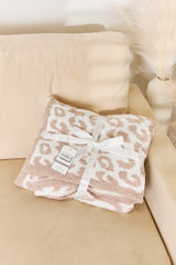 Cuddley Leopard Decorative Throw Blanket - Admiresty