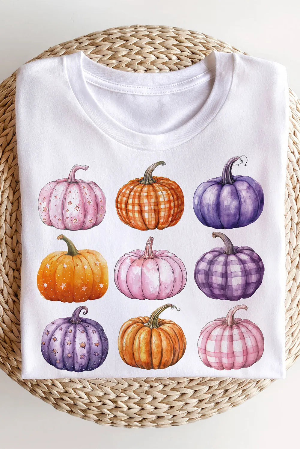 Sudadera de manga larga con estampado de calabaza