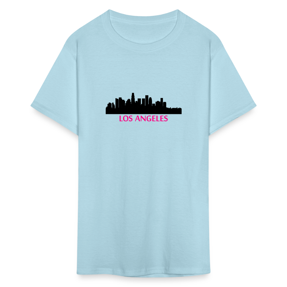 Los Angeles T-Shirt - powder blue